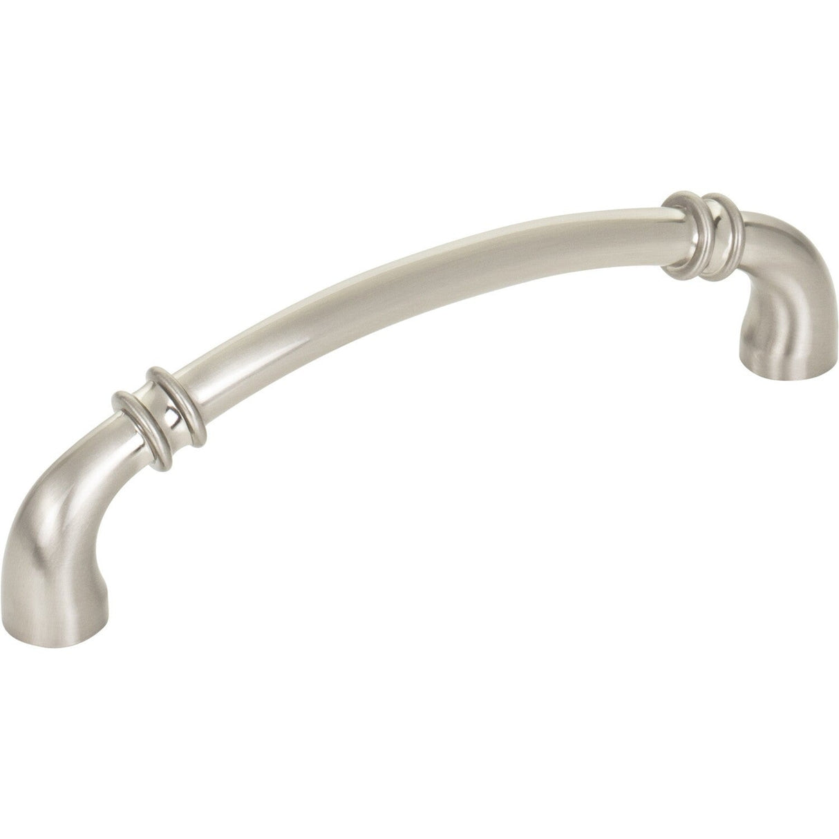 Jeffrey Alexander 445-128SN satin nickel cabinet drawer pull