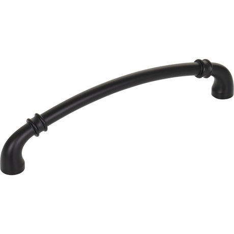 Jeffrey Alexander 445-160MB matte black cabinet drawer pull