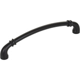 Jeffrey Alexander 445-160MB matte black cabinet drawer pull