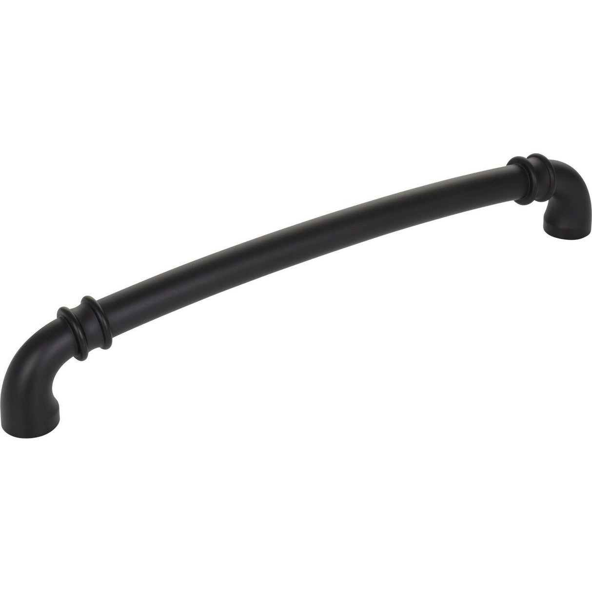 Jeffrey Alexander 445-18MB matte black cabinet pull / appliance pull