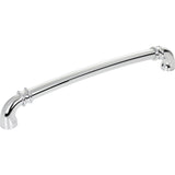 Jeffrey Alexander 445-18PC polished chrome cabinet pull / appliance pull