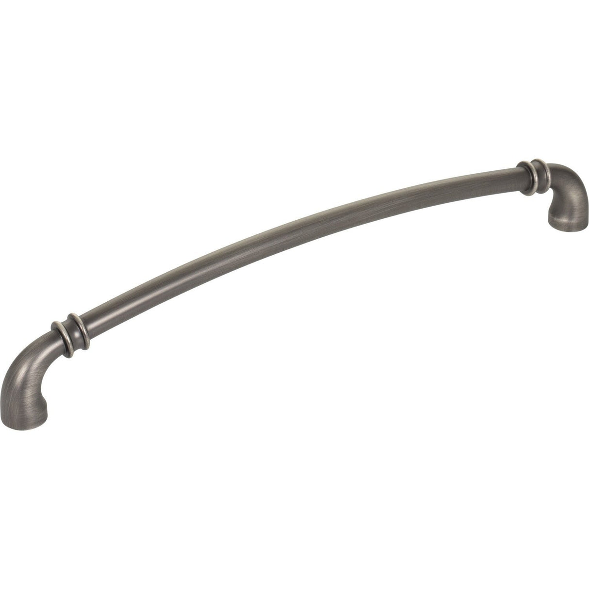 Jeffrey Alexander 445-224BNBDL brushed pewter cabinet drawer pull