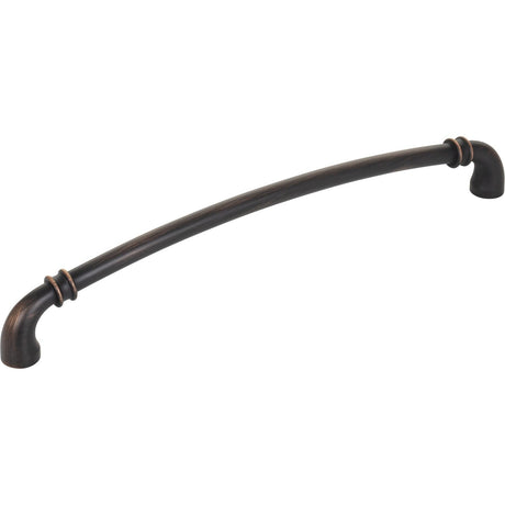 Jeffrey Alexander 445-224DBAC brushed oil rubbed bronze cabinet drawer pull