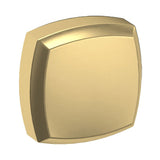 Baldwin 4453044 lifetime satin brass square cabinet knob