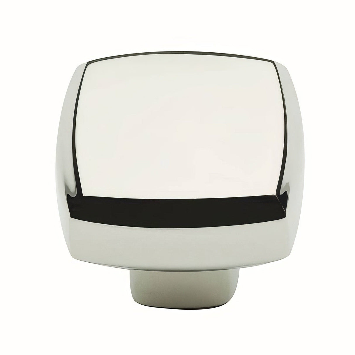 Baldwin 4453055 lifetime bright nickel square cabinet knob