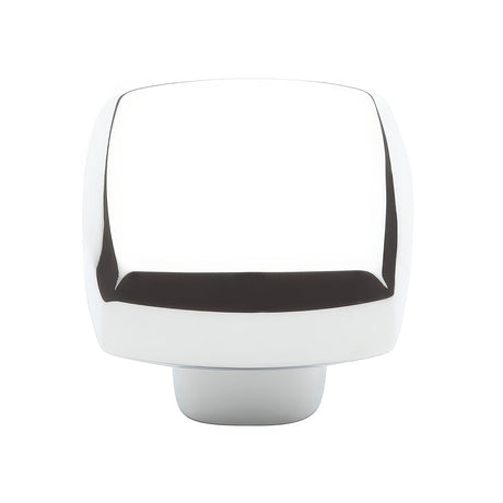 Baldwin 4453260 bright chrome square cabinet knob