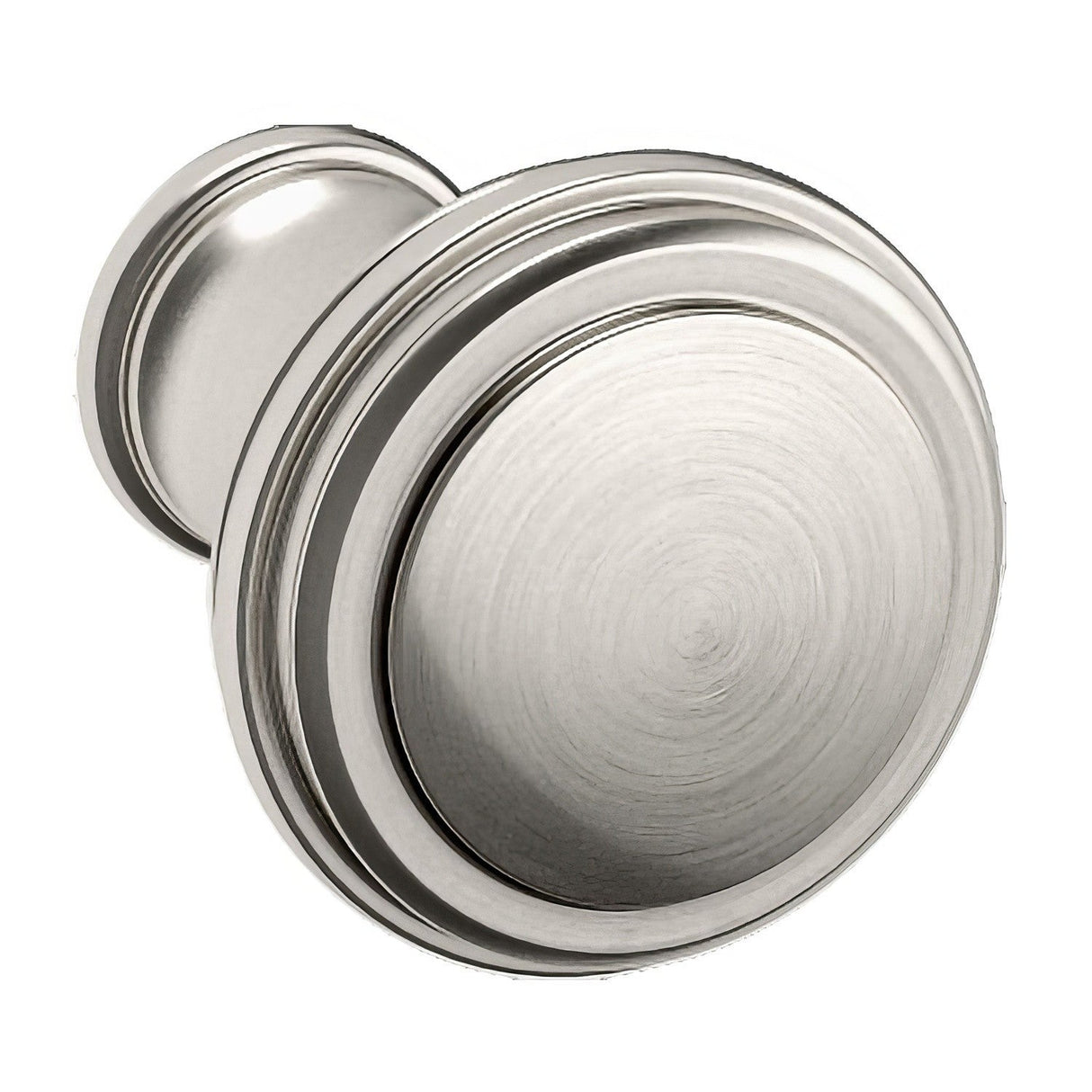 Baldwin 4454150 satin nickel round cabinet knob