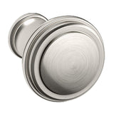 Baldwin 4454150 satin nickel round cabinet knob