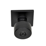 Better Home Products 44544BLK matte black keyed entry door knob