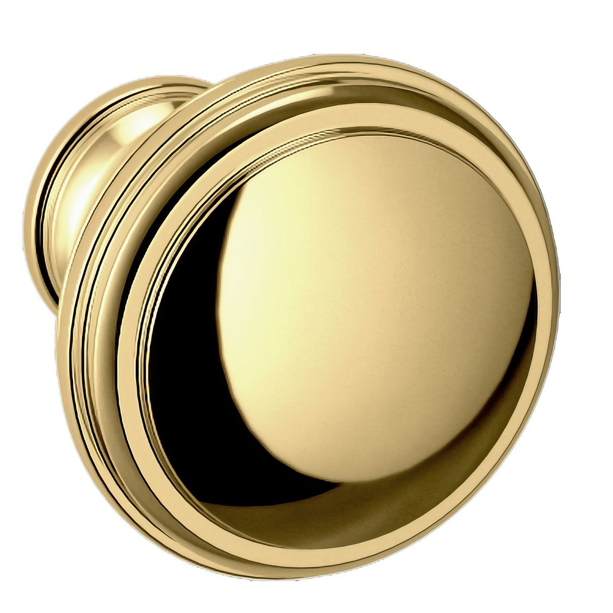 Baldwin 4456003 lifetime brass round cabinet knob