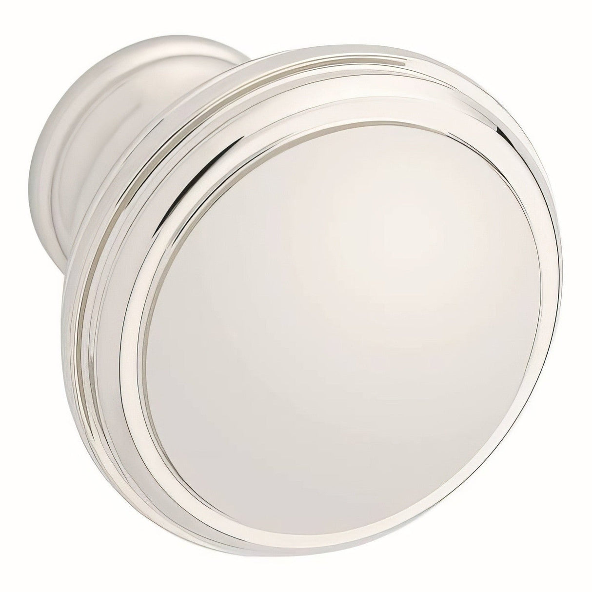 Baldwin 4456055 lifetime bright nickel round cabinet knob