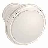 Baldwin 4456055 lifetime bright nickel round cabinet knob