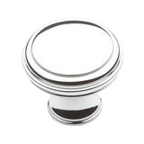 Baldwin 4456260 bright chrome round cabinet knob