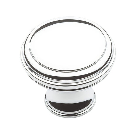 Baldwin 4456260 bright chrome round cabinet knob