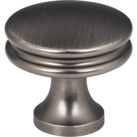 Jeffrey Alexander 445BNBDL brushed pewter cabinet knob