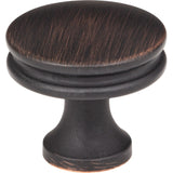 Jeffrey Alexander 445DBAC brushed oil rubbed bronze cabinet knob