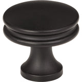 Jeffrey Alexander 445MB matte black cabinet knob