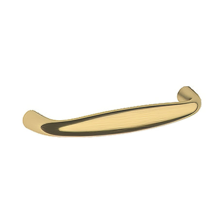 Baldwin 4480044 lifetime satin brass arched cabinet pull