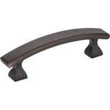 Elements 449-3DBAC brushed oil rubbed bronze cabinet pull