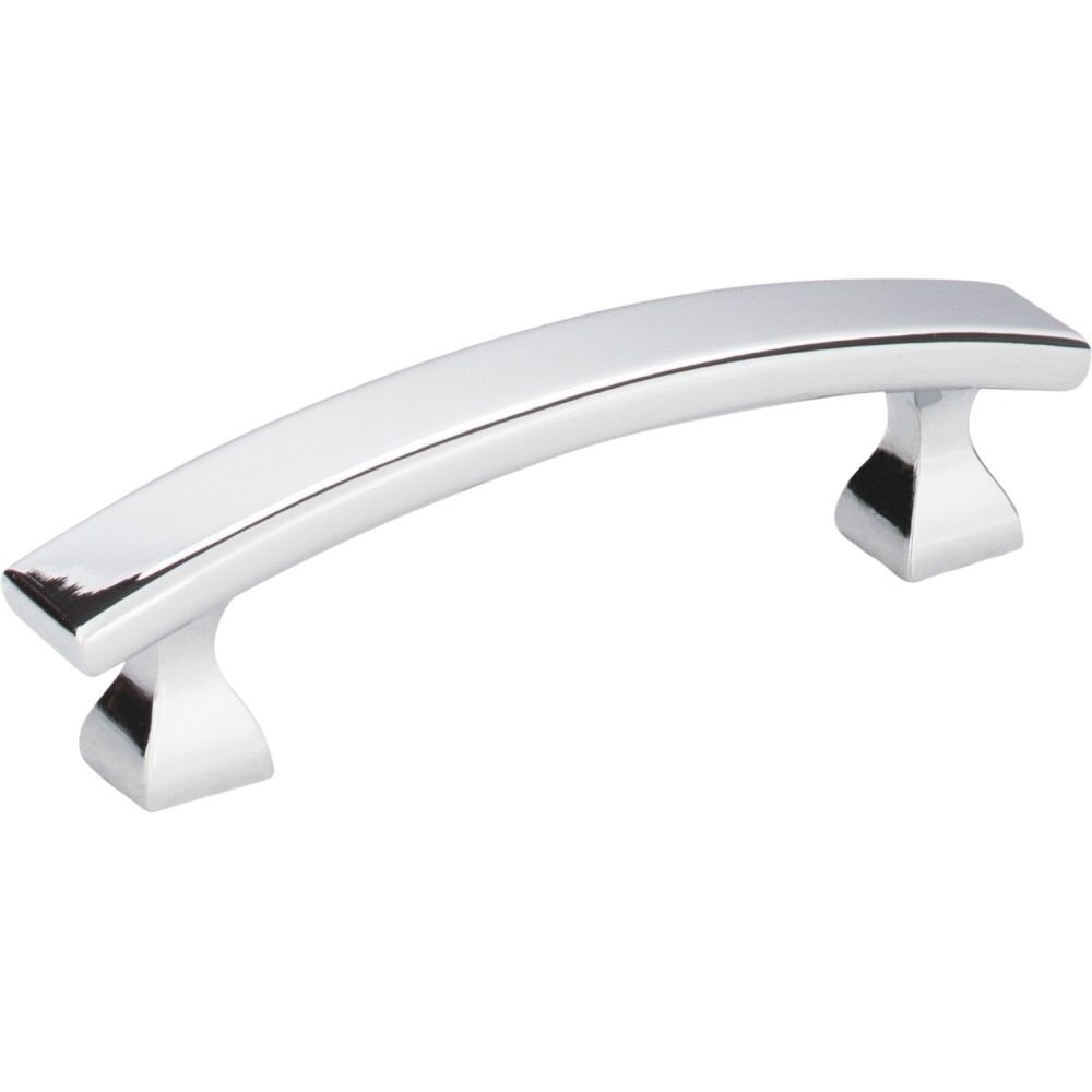Elements 449-3PC polished chrome cabinet pull