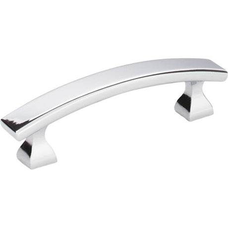 Elements 449-3PC polished chrome cabinet pull