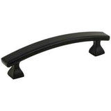 Elements 449-96MB matte black cabinet pull