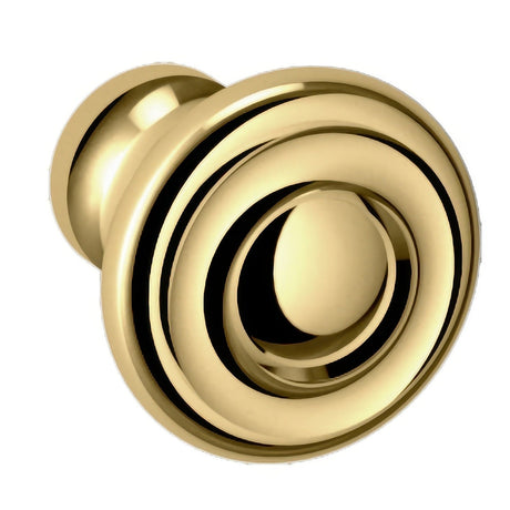 Baldwin 4490003 lifetime brass mushroom cabinet knob