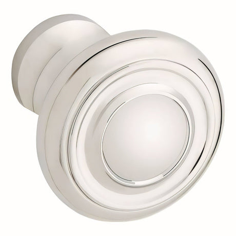 Baldwin 4490055 lifetime bright nickel mushroom cabinet knob