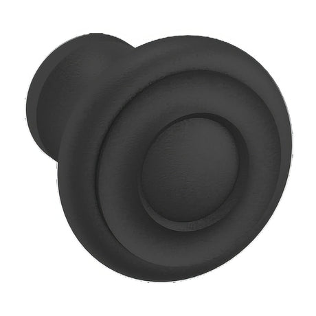 Baldwin 4490190 satin black mushroom cabinet knob