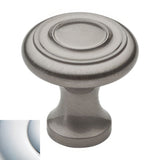 Baldwin 4490260 bright chrome mushroom cabinet knob