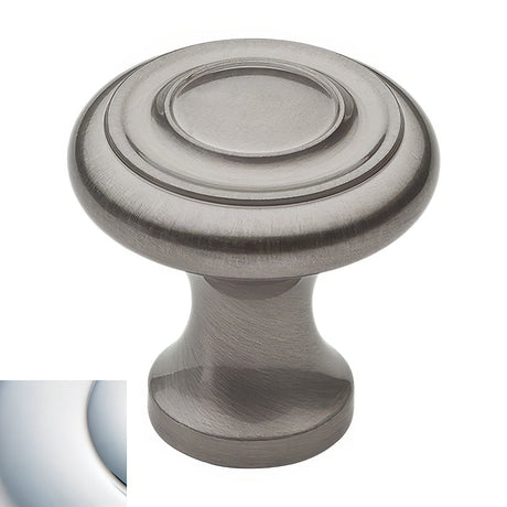Baldwin 4490260 bright chrome mushroom cabinet knob