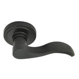 Better Home Products 45144BLK matte black passage door lever