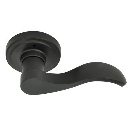 Better Home Products 45244BLK matte black privacy door lever