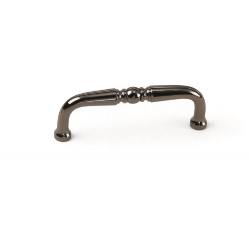 Laurey 45412 454 3-1/2" Solid Brass Cabinet Pull Black Nickel