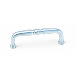 Laurey 45401 454 3-1/2" Solid Brass Cabinet Pull Polished Brass