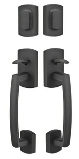 Emtek 453727MB medium bronze single cylinder handleset
