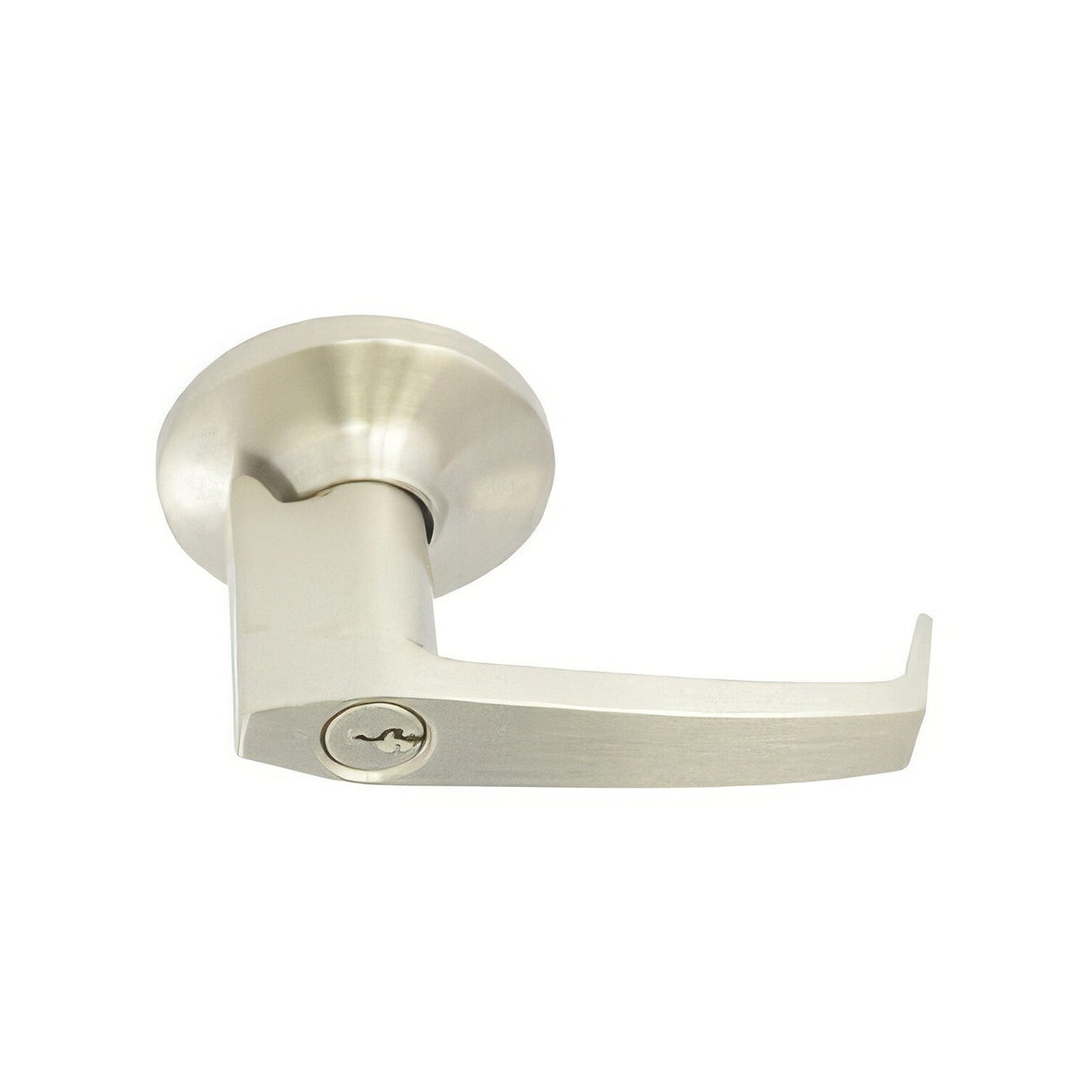 Better Home Products 45526DC CandleStick Park keyed entry keyed entry door lever in polished brass, additional view