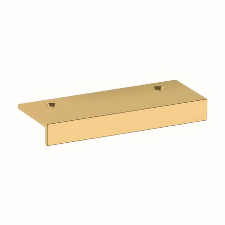 Baldwin 4620031 unlacquered brass edge pull