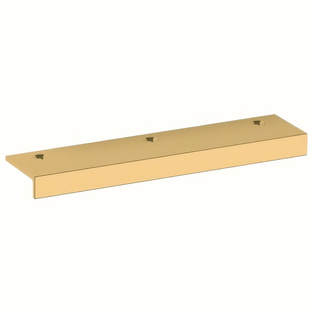 Baldwin 4621031 unlacquered brass edge pull