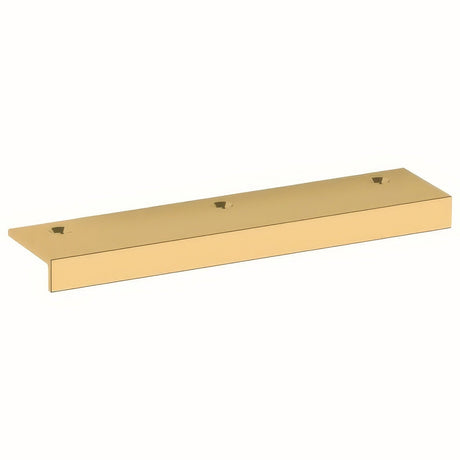 Baldwin 4621031 unlacquered brass edge pull