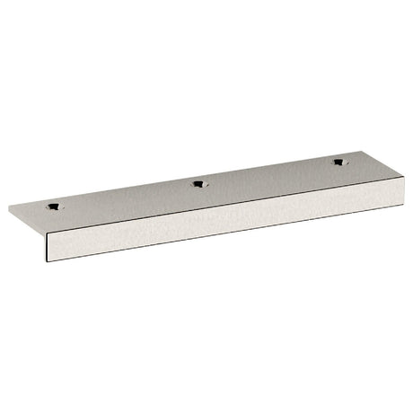 Baldwin 4621150 satin nickel edge pull