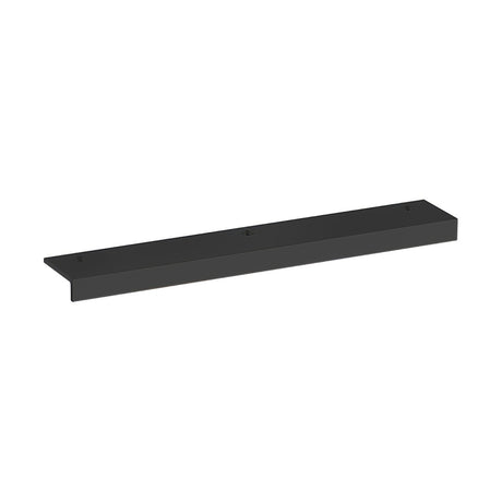 Baldwin 4622190 satin black edge pull