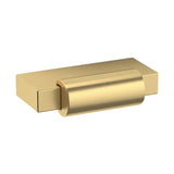 Baldwin 4623044 lifetime satin brass rectangular cabinet pul