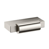 Baldwin 4623150 satin nickel rectangular cabinet pul