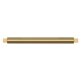 Baldwin 4624031 unlacquered brass rectangular cabinet pull