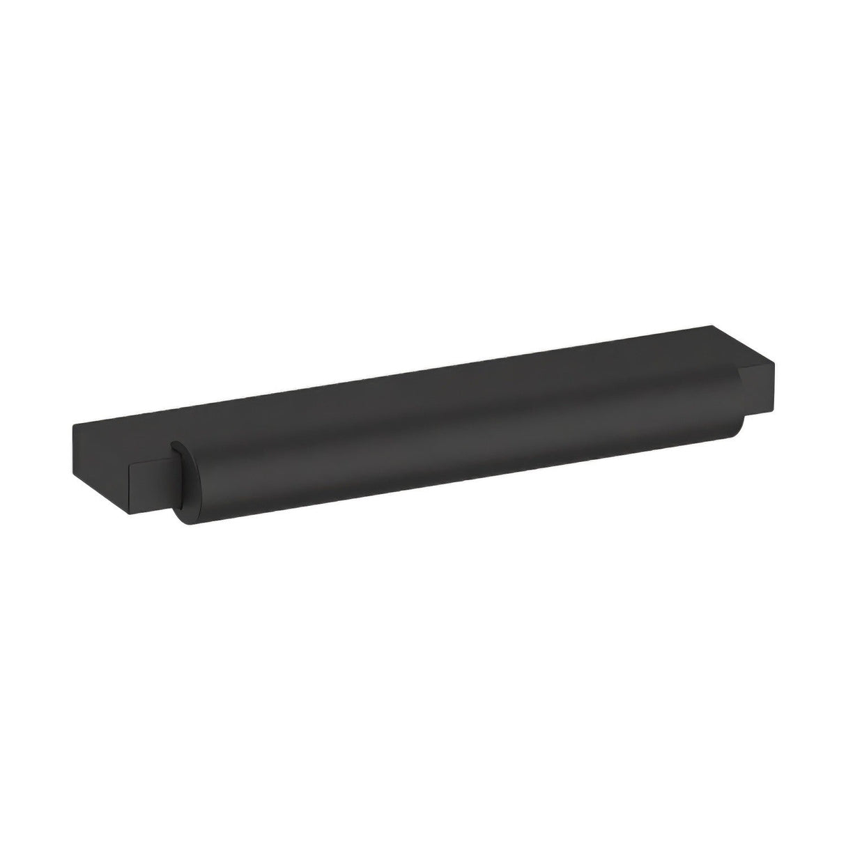 Baldwin 4624190 satin black rectangular cabinet pull