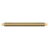 Baldwin 4625031 unlacquered brass rectangular cabinet pull
