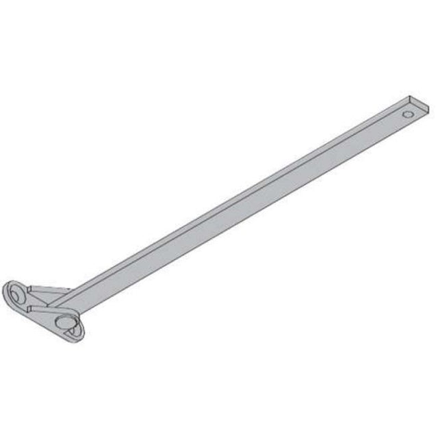 LCN 464079LRAL aluminum long rod and shoe