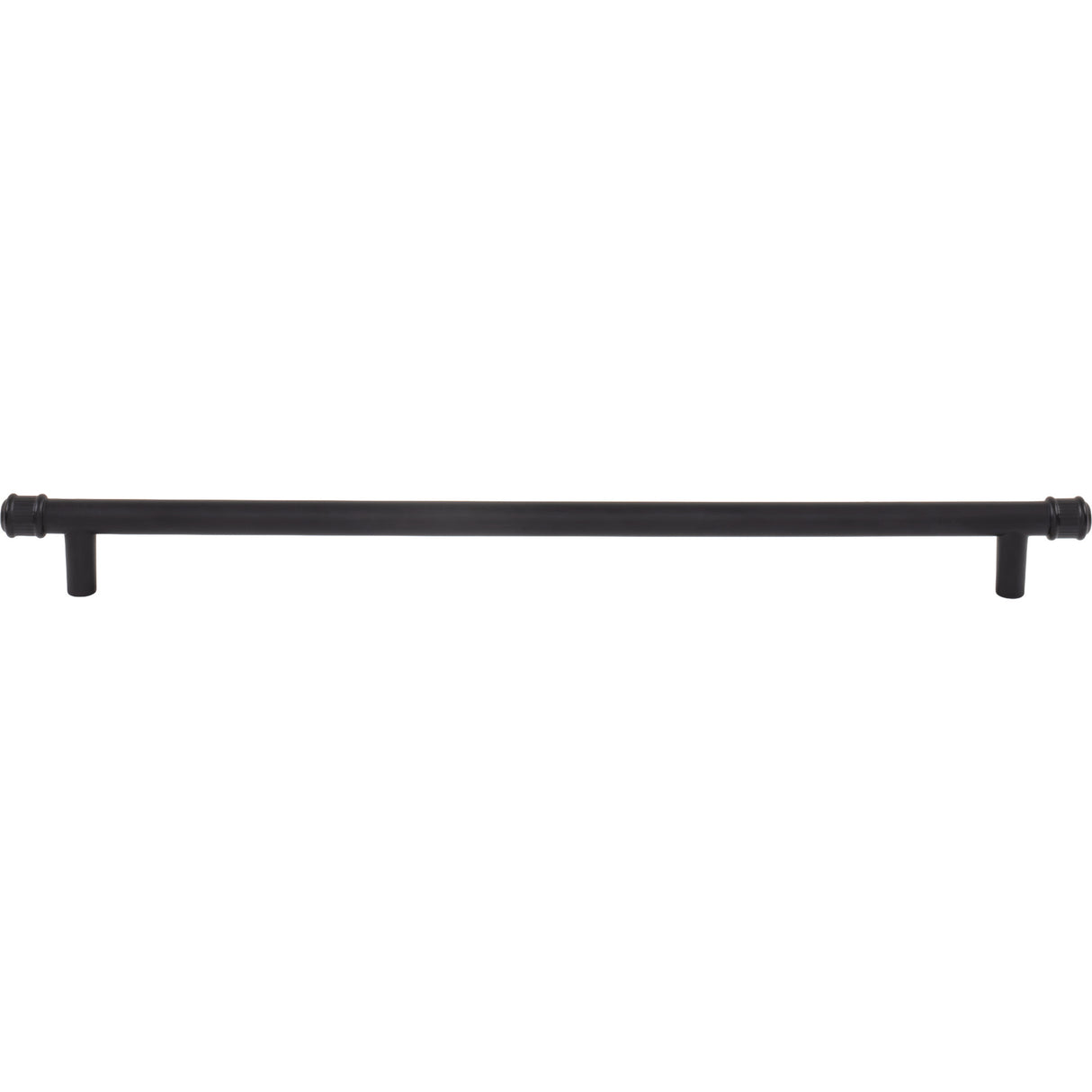 Top Knobs TK3296BLK Elland 12" Center to Center Bar Pull Flat Black