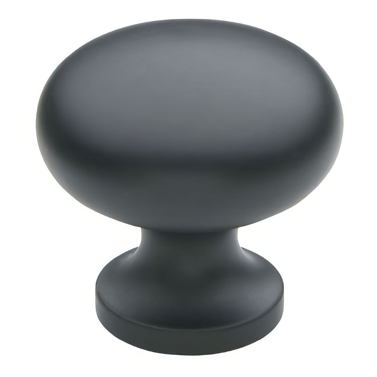 Baldwin 4704190 satin black mushroom cabinet knob